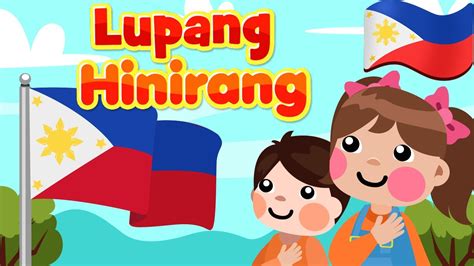 lupang hinirang clipart|Lupang Hinirang (Bayang Magiliw): Philippine National Anthem.